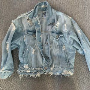 Zara TRF Jeans Jacket